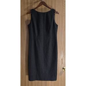 Ralph Lauren Blue Label Wool Angora Cashmere Blend Sheath Dress